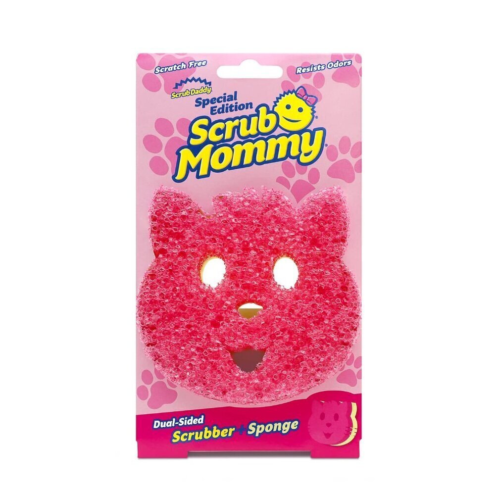 Scrub Mommy Special Edition Pets Cat - Scratch-Free Multipurpose Dish Sponge